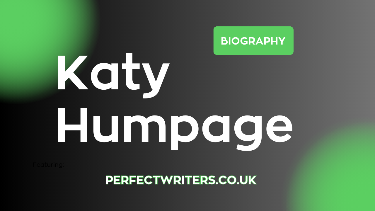 Katy Humpage Net Worth [Updated 2023], Wife, Age, Height Weight